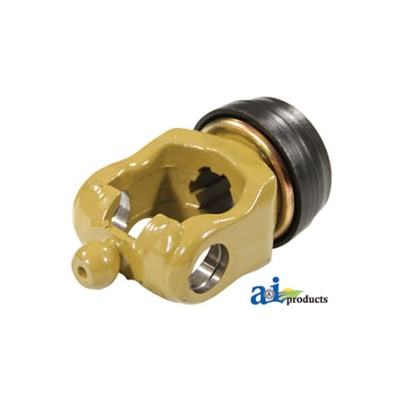 A & I Products Tractor Yoke, Splined 1 3/8" - 6 Spline w/ AS Lock 3.5" x3.5" x6.5" A-W382710